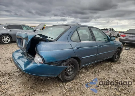 2002 Nissan Sentra Gxe z USA, uszkodzony, nr VIN 3N1CB51A52L551755